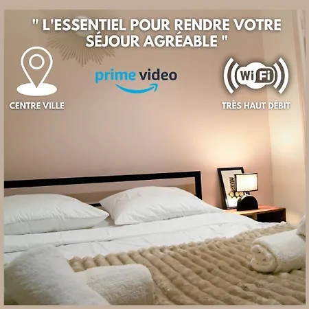 Le Jaude, T2 Rénové Centre I Wifi Confort Et Cosy * Clermont-Ferrand